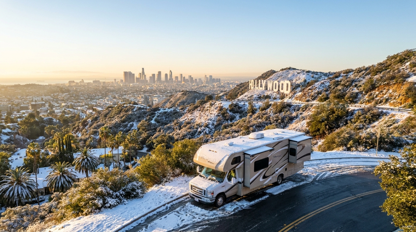 Winter RV Itinerary in Los Angeles - Cold-Weather Routes 2026